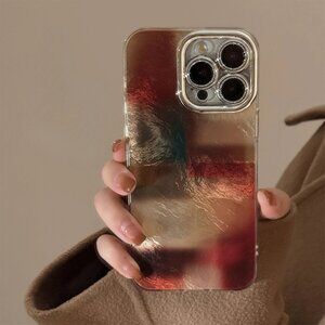 Apple iPhone 16 Pro/Max Iridescent Mirror Sheen phone case